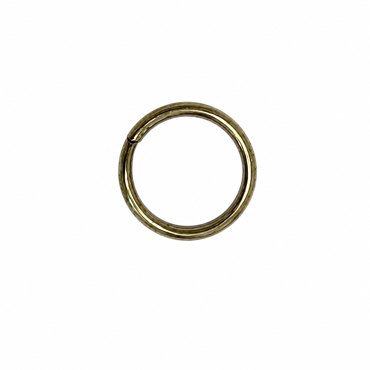 Steel Split Key Ring – Nickel Plated & Electro Brass