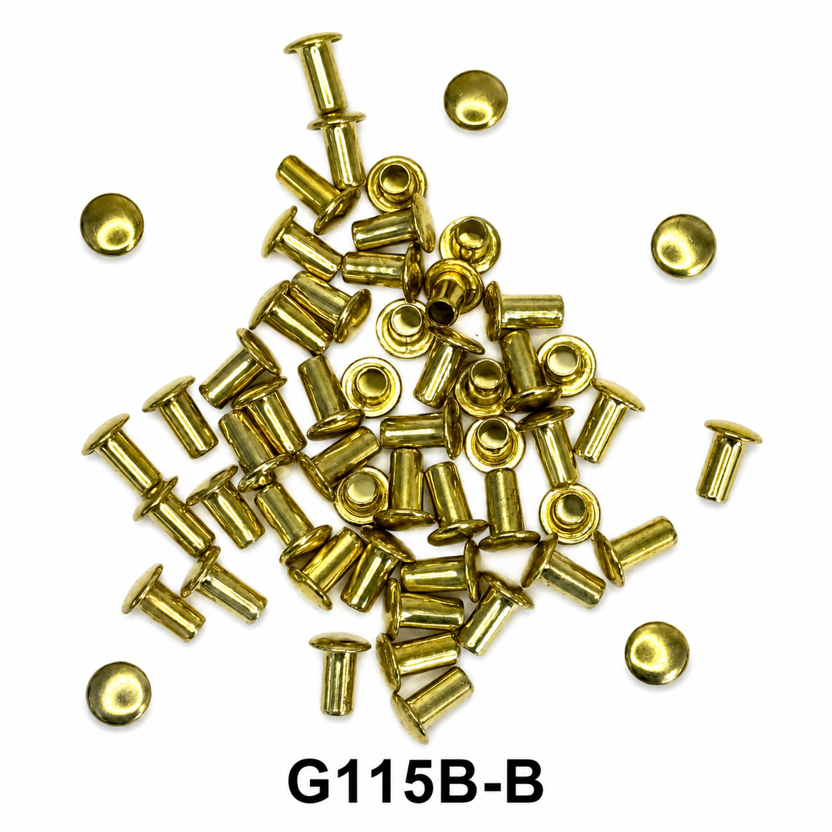 Self Piercing Rivets – Brass & Nickel Plated Steel | 6/8mm & 7/8mm