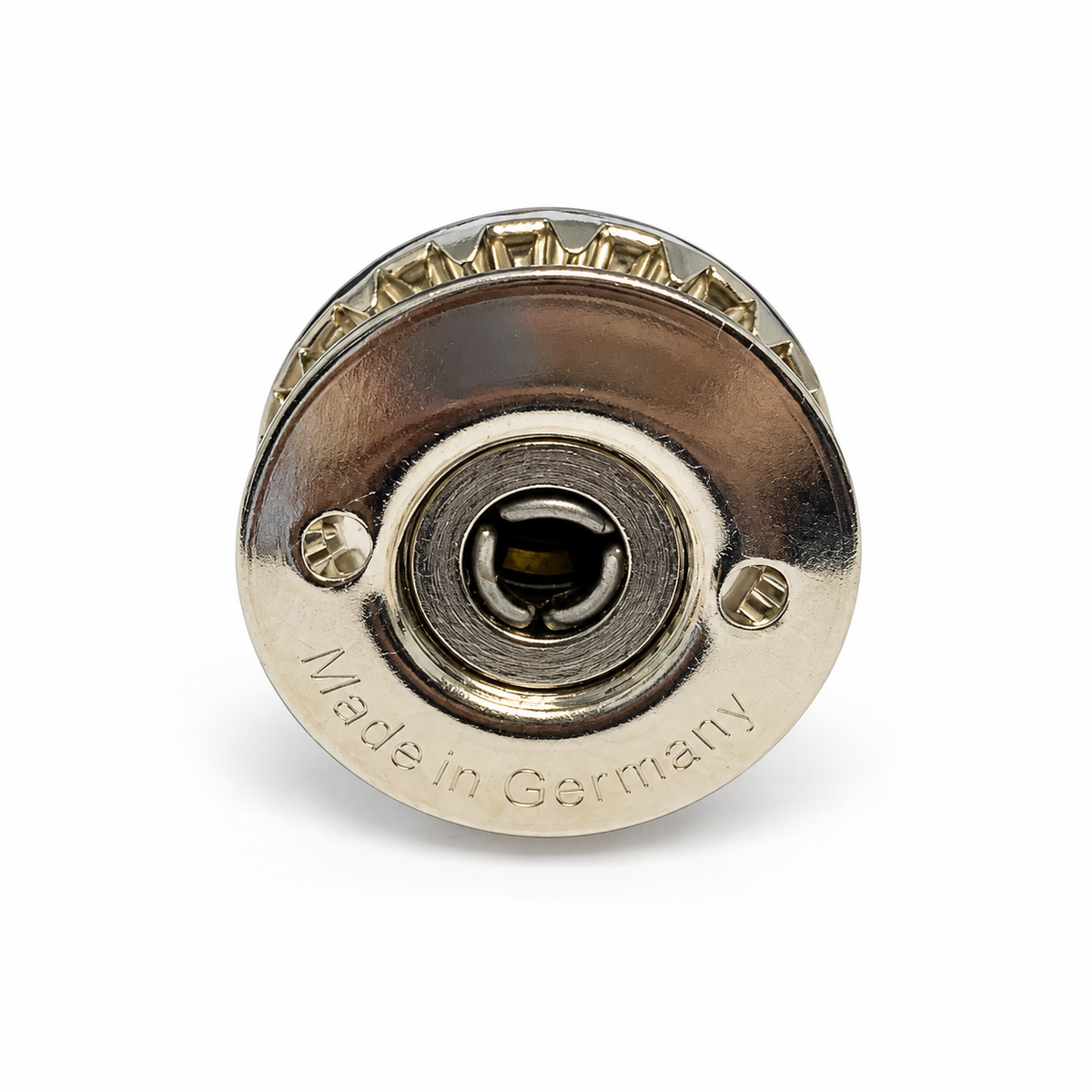 LOXX® XL Big Head Button &amp; Long Locking Washer – Nickel-Plated Brass – LOX07N