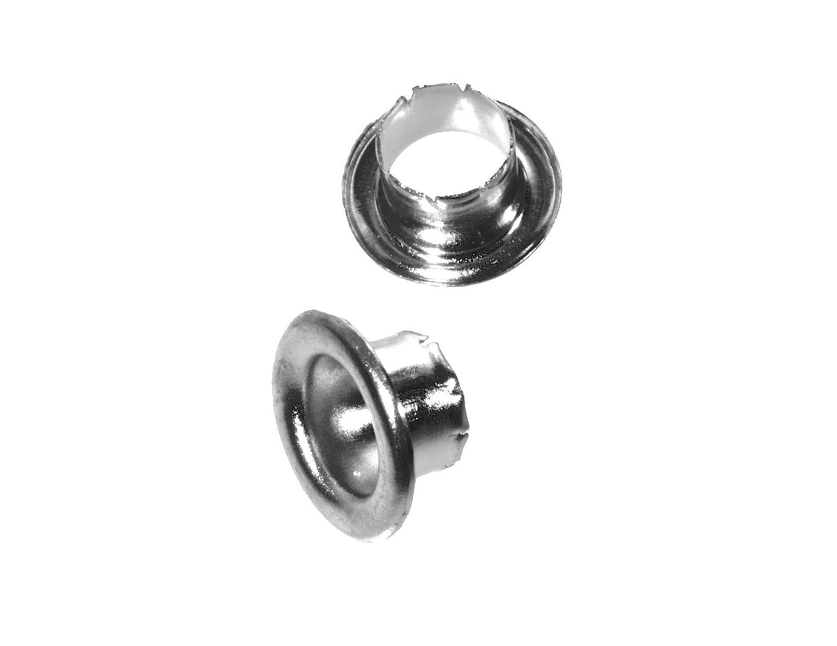 Steel Split Form Eyelet – Brass, Nickel & Black (4 5 7mm)