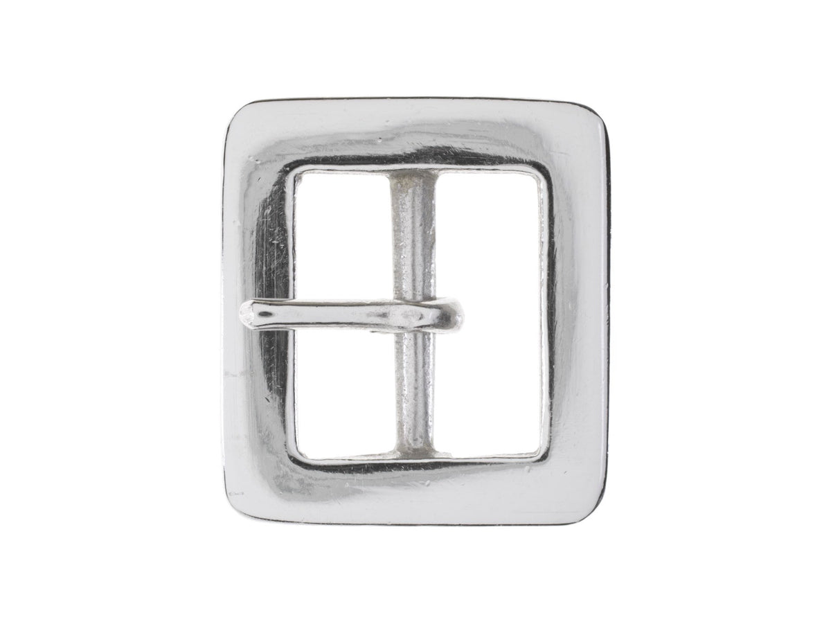 Solid Brass Nickel Plated Belt Buckles | 20mm to 50mm | Multiple Styles Available