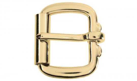 Single Heavy Duty Roller Buckle | Pressed Steel | Electro Brass & Nickel Plated | 25mm–50mm