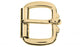 Single Heavy Duty Roller Buckle | Pressed Steel | Electro Brass & Nickel Plated | 25mm–50mm