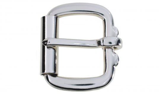 Single Heavy Duty Roller Buckle | Pressed Steel | Electro Brass & Nickel Plated | 25mm–50mm