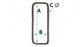 Welded Steel Rectangle Ring - Multiple Sizes & Finishes