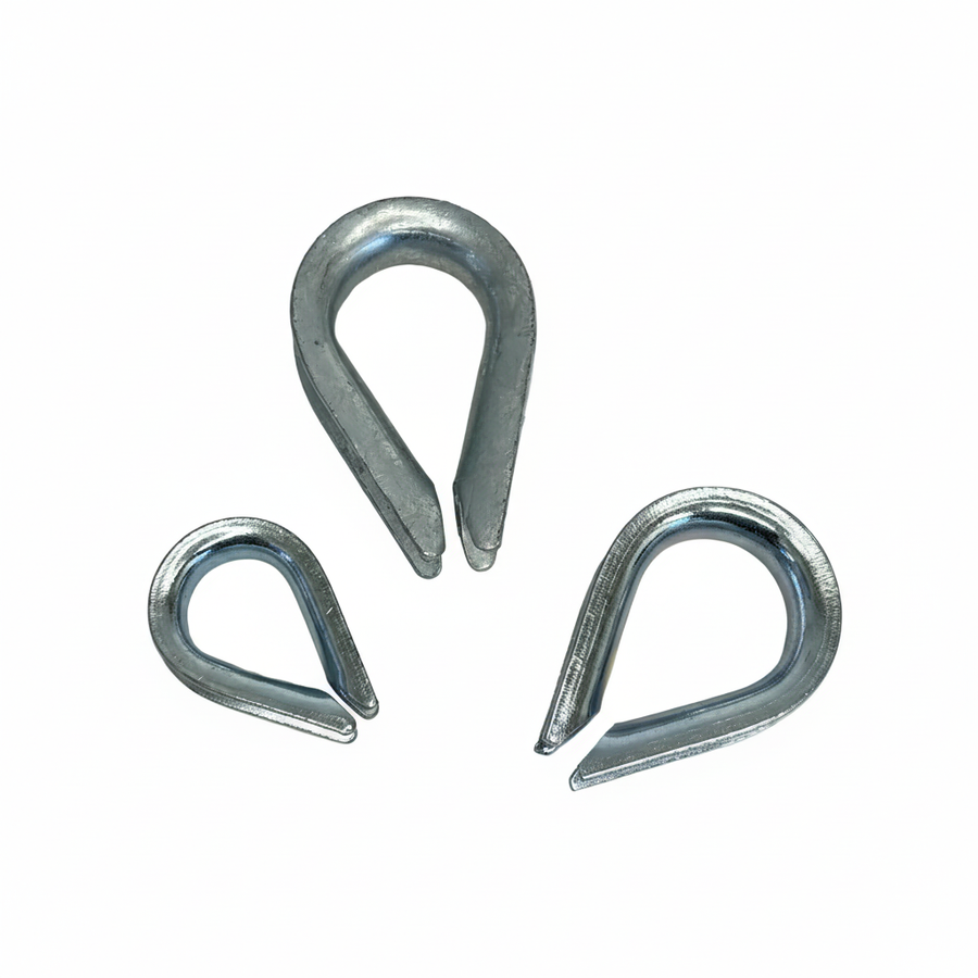 Galvanised Rope Thimbles 1:1