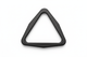 Black Acetal Triangle Ring - 20mm & 25mm
