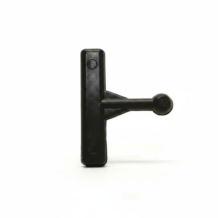 Hang-On Keder Ball Hook – Black Plastic