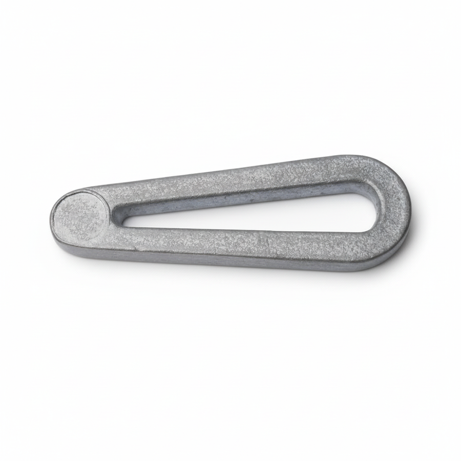 Snap hook on white background