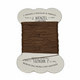 J. Wenzel brown thread card 1:1