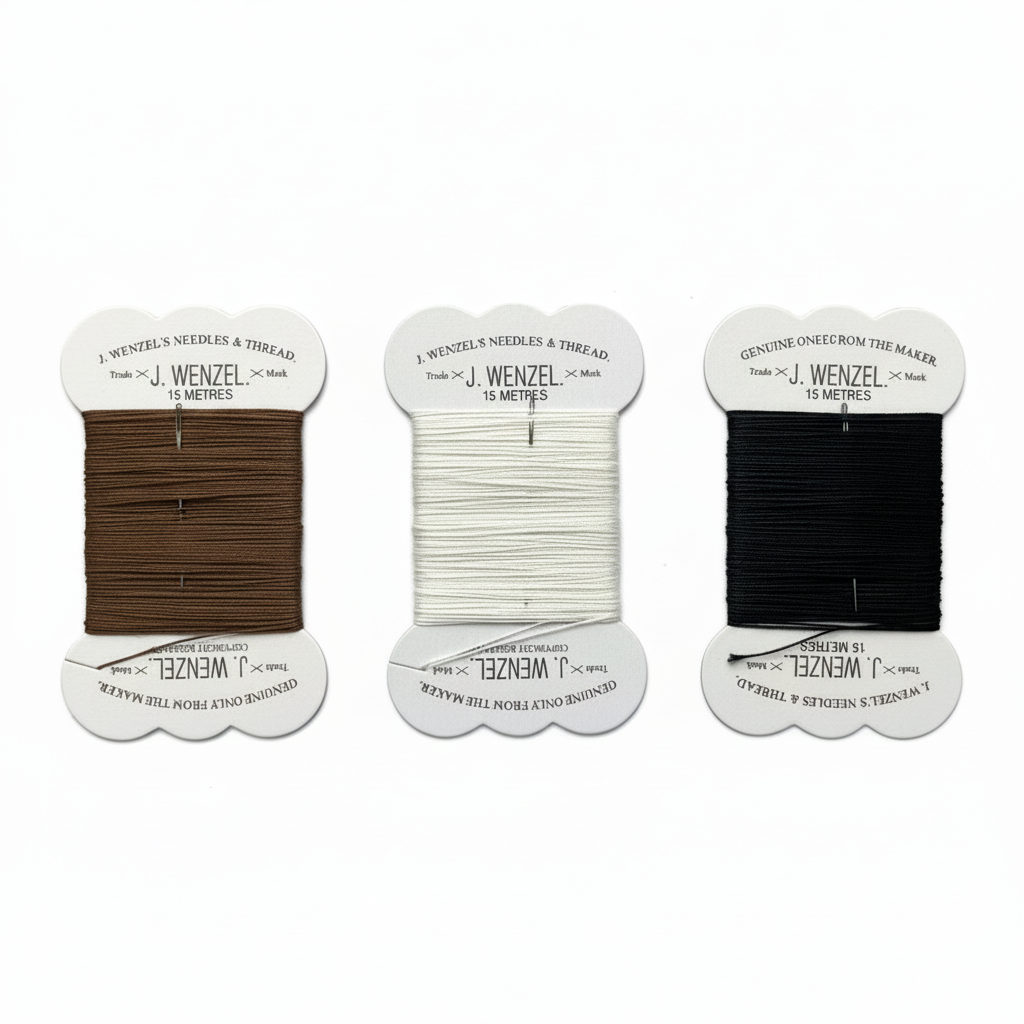 J. Wenzel thread cards scaled to fill frame