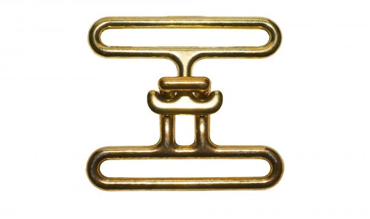 Solid Brass Horse Blanket Clasp                