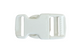 White Slide Squeeze Buckle 25mm 50mm