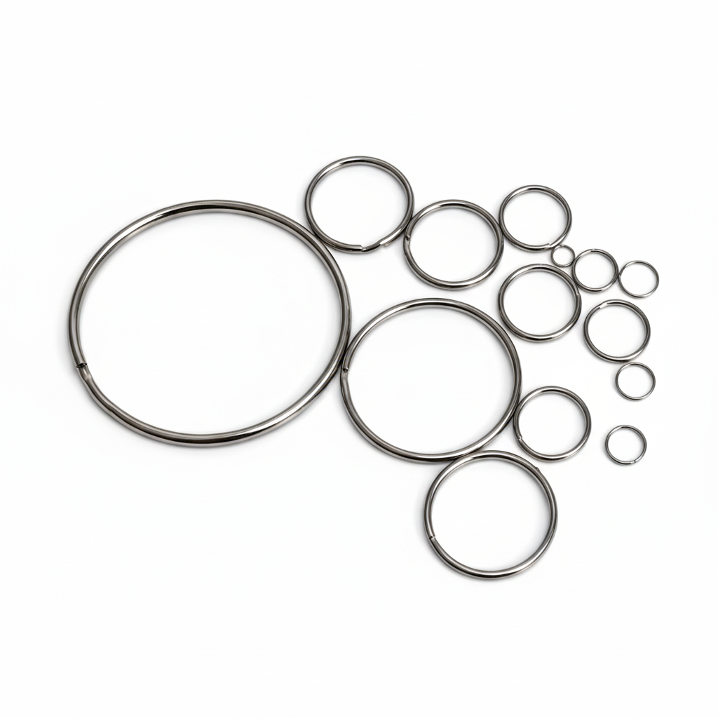Nickel O-Rings & Split Rings – 1:1