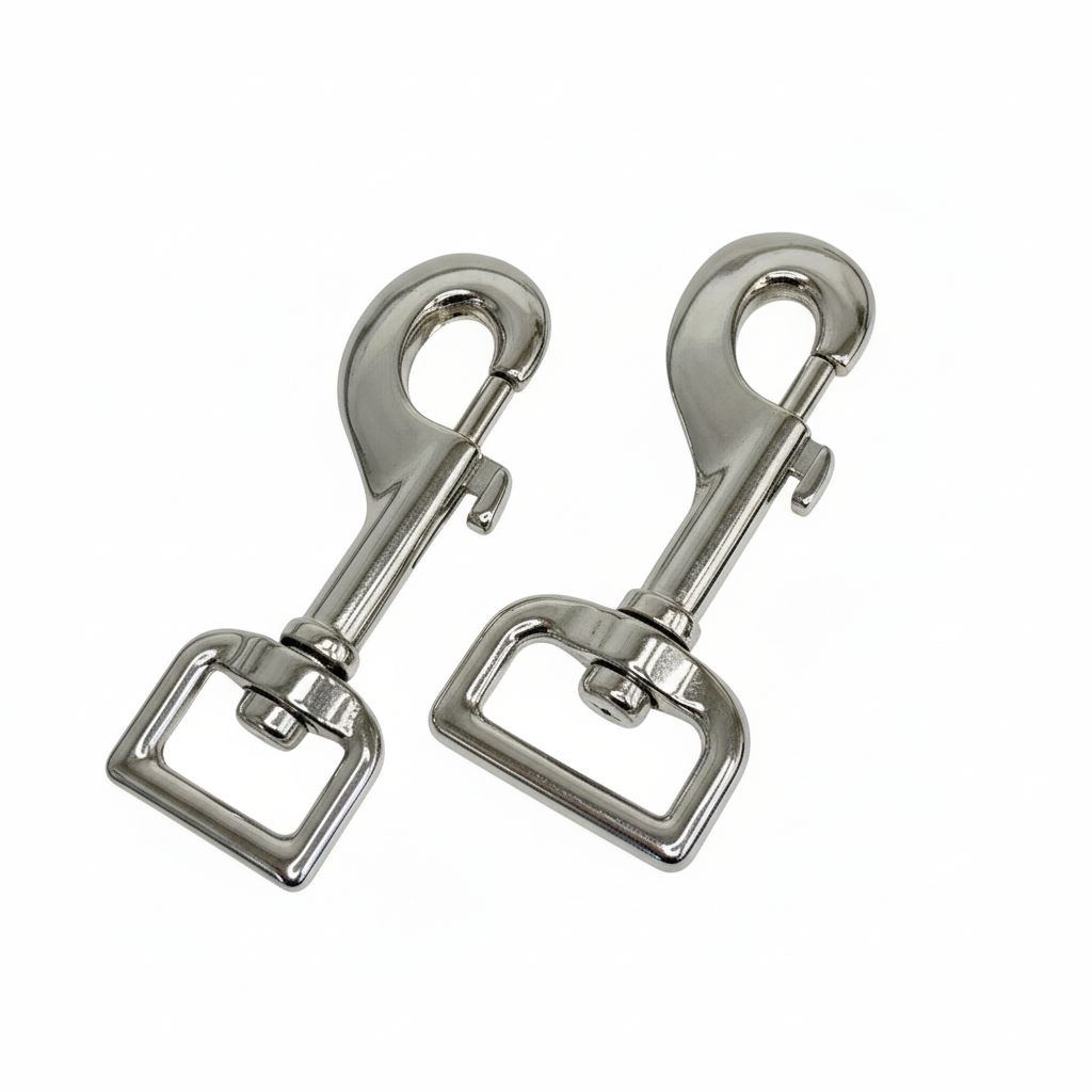 Nickel Swivel Bolt Snap Hooks 1:1