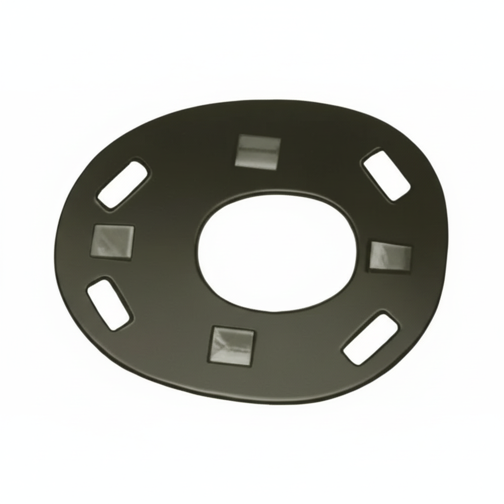 Oval Back Plate NATO Black 1:1