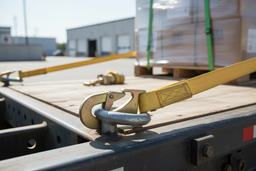 Parachute Hook Cargo Strapping Mockup