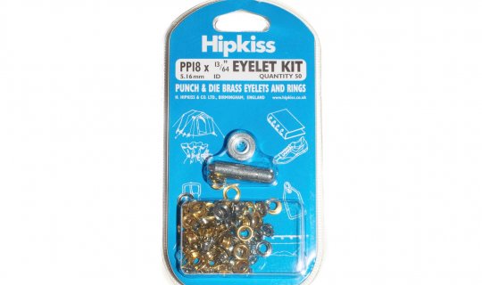 Brass Eyelet Kit Easy Pack - With Tools - 5mm to 13mm