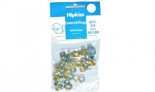 Brass Eyelet Easy Pack - Multiple Sizes - 5mm to 13mm