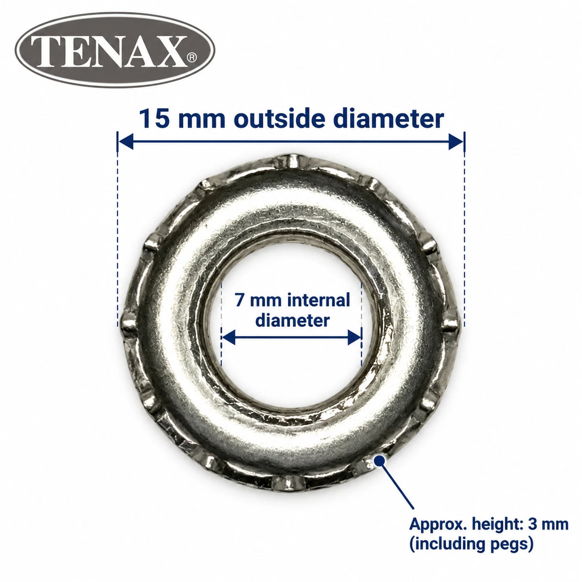 TENAX® Cloth-to-Cloth Fastener Ring | Replacement Fitting