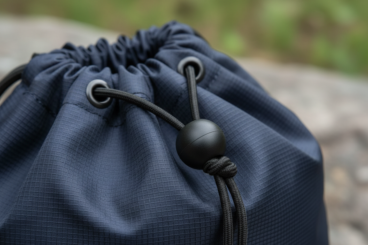 Shock Cord Ball End – Drawstring Mock-up