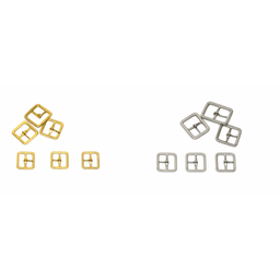Sandal Buckle | 13mm–25mm | Electro Brass & Nickel Plated