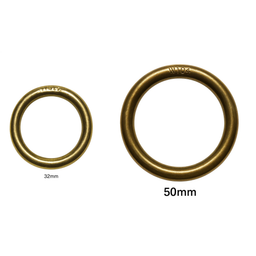 Brass 'O' Ring - Multiple Sizes