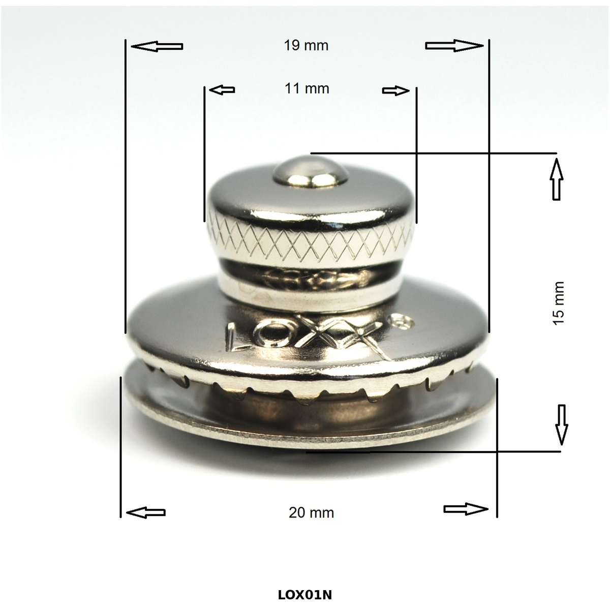 LOXX Button – German Made Quick Release Fastener
