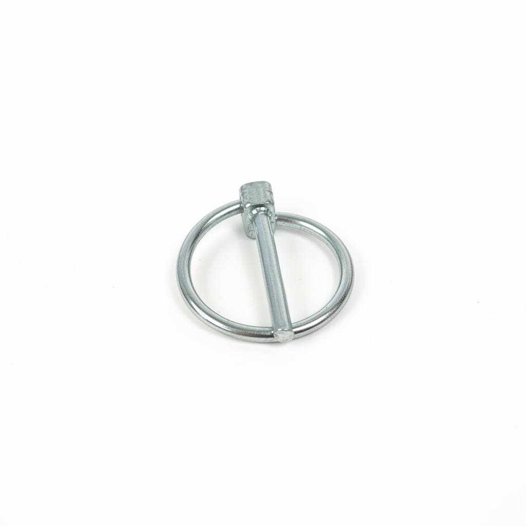 Single Linch Pin Brilliant White Background