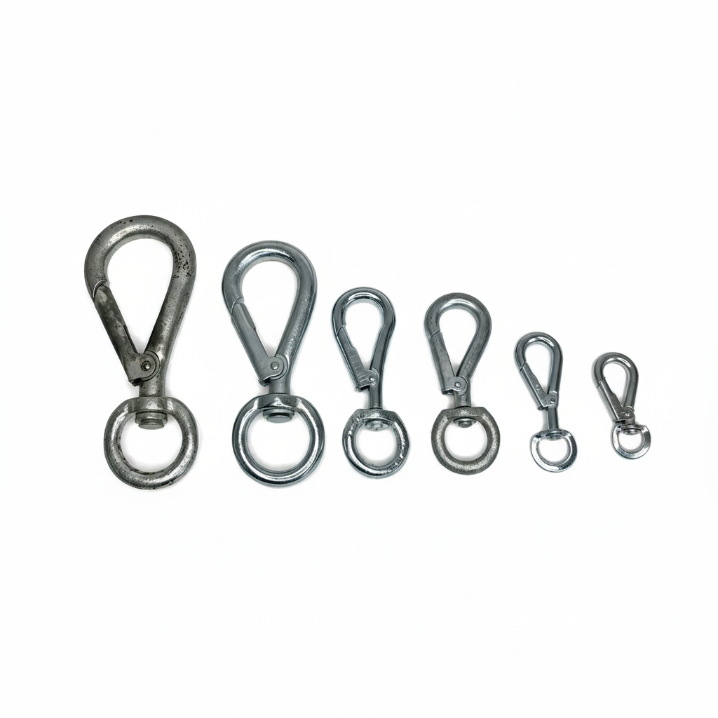Swivel Snap Hooks Size Range 1:1