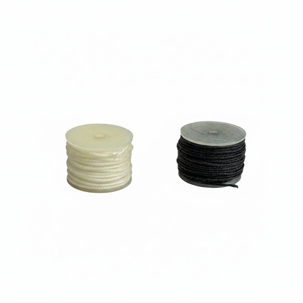 Waxed Thread Spools Side by Side 1:1