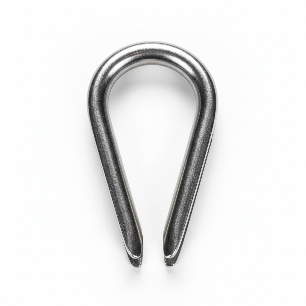 Wire Rope Thimble – White Background