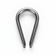 Wire Rope Thimble – White Background