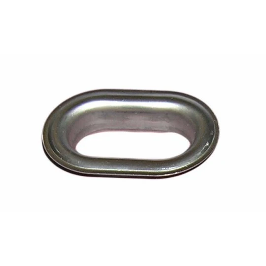 Oval TIR Eyelet & Ring Set 42x22mm | Zinc, Brass, Stainless Steel